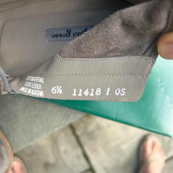 Paul Green Logan Gray Suede Zip Ankle Booties - Size 9US. 6.5AU - Picture 8 of 8